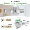 ANNFUZ Vacant Occupied Bathroom Handle Door Lock for Restroom,Privacy Keyless