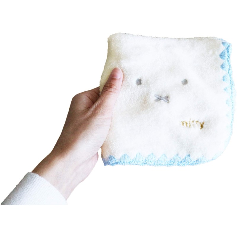 Marushin 5805015600 Carry Towel, Hand Towel, Miffy, Simple Miffy, Micro