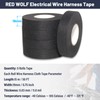 RED WOLF Wiring Harness Tape High Temp Wire Cable Loom