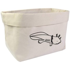 Azeeda Large 'Axolotl' Canvas Organiser/Storage Bag (OR00008791)