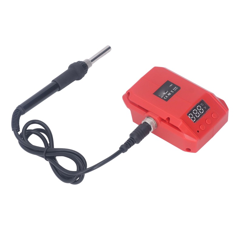 Soldering Iron Digital Display Temp Adjustable Fast Heating Portable DC