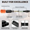 LogicTwist Combination Lock Trailer Hitch Pin for Truck RV Boat,