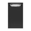Aluminum Memo Storage Clipboard - Black