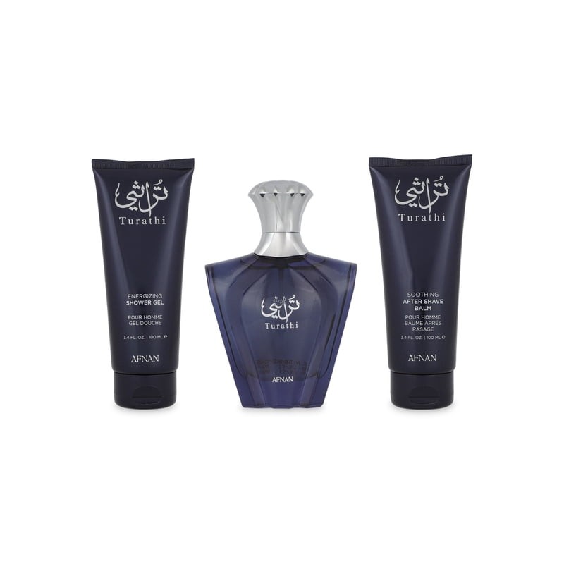 Set Afnan Turathi Blue 3Pzs