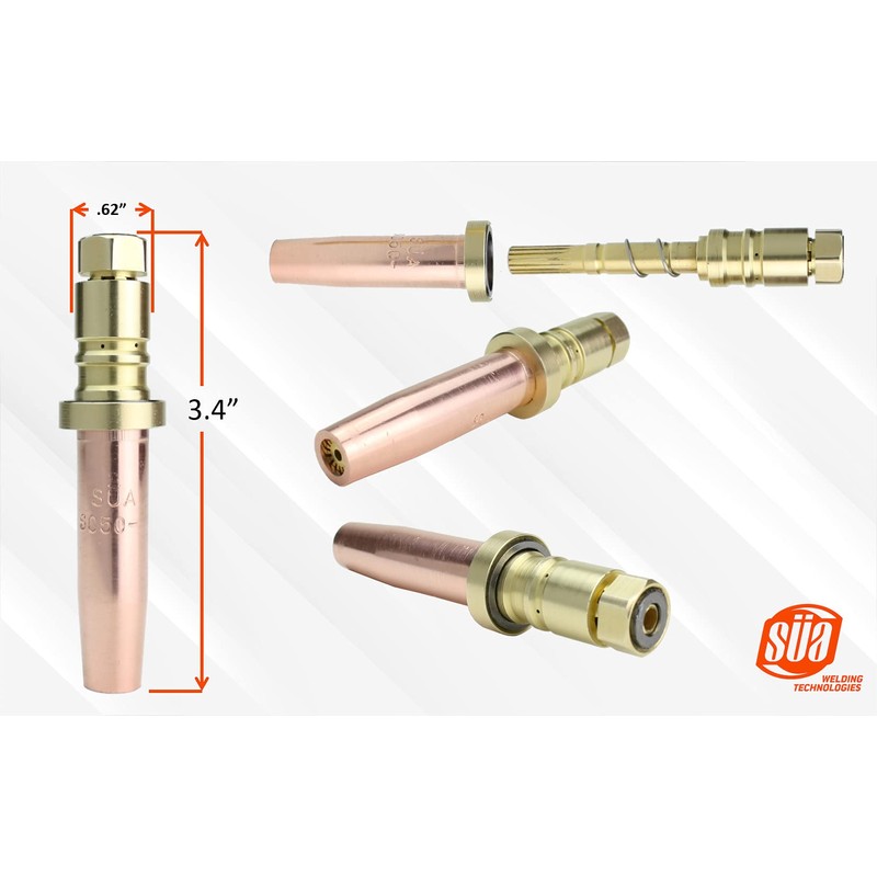 SÜA - (3 PACK) Propane Cutting Tip - Replacement for