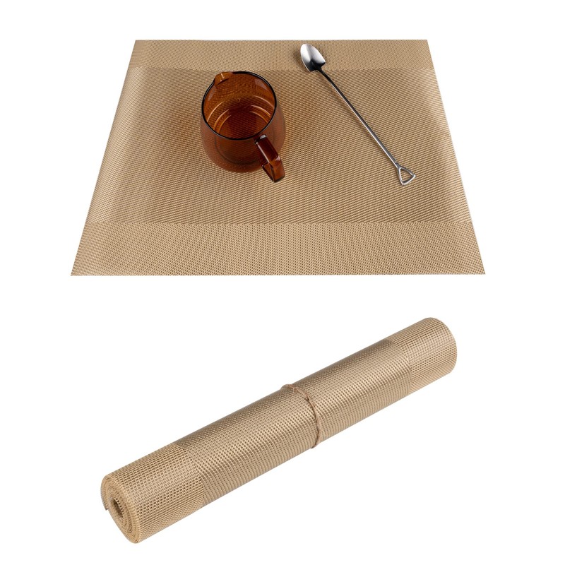 Vagasi Gold Table Runner 30x274cm Heat Resistant for Dining Room