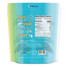 PureOats Gluten Free Oat Flour, Whole Grain, 4 lb Bag