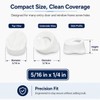 MVRPOWER 50 Pcs Door Screw Hole Plugs Screw Hole Covers