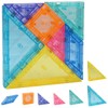 Dryxog Magnetic Tangram Curious and Fun Travel Game, Magnetic Game,