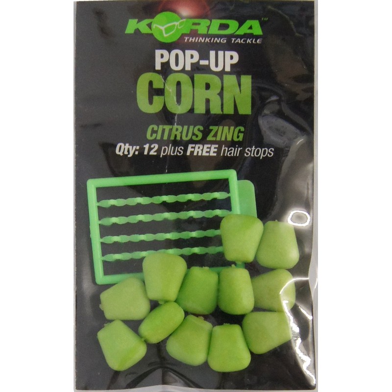 Korda Pop-Up Corn I.B. – Buoyant Artificial Sweetcorn Hookbait, High-Visibility