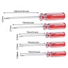 XMHF 5PCS Triangle Head Screwdriver Set Magnetic Screwdriver 1.8mm, 2.0mm,