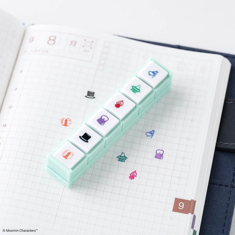 Kodomo No KAO x Nichi / Pochitto 6 Moomin Notebook