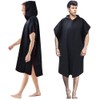 BUZIFU Towel Poncho Bath Towel Microfibre Bath Poncho Surf Poncho