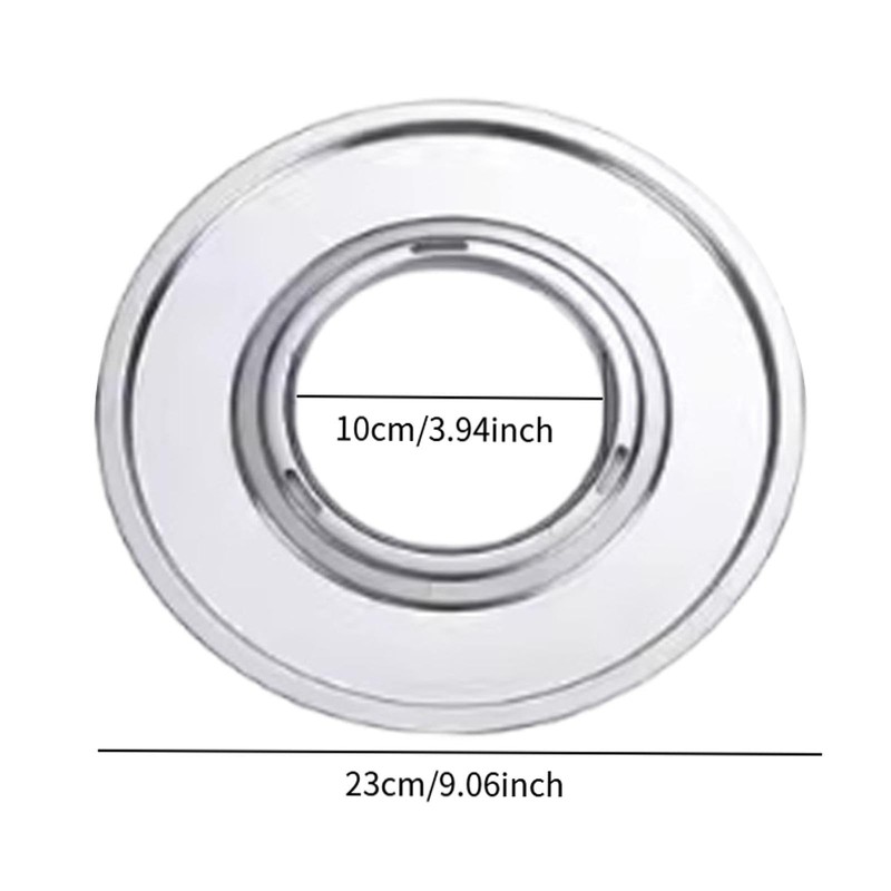 Bothyi Stainless Steel Steamer Ring, Fits 5.1 to 8inch Bamboo