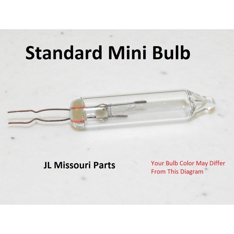 GE 20x Mini 2.5 Volt Clear Christmas Light Bulbs Replacement