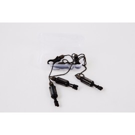 3 x Carp Coarse Fishing Chain Bite Alarm Bobbings Swingers Indicators BOX (Black)