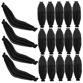 Levemolo 30 Pcs Plate Type Film Pad Spring Clamps Greenhouse Panel Clips Greenhouse Film Clip Greenhouse Accessories Greenhouse Pipe Greenhouse Plastic Sheeting Attachments Trellis Clips