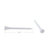 KOFULL 100 x White Wooden Golf Tee 70mm