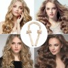 RUMI-MERCADO Curly Ondas En Cabello Rizos Sin Calor Tubo +2