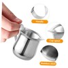 Operitacx 3Pcs Stainless Steel Milk Frothing Pitcher Espresso Coffee Jug