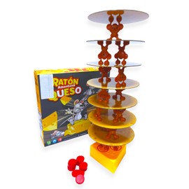 Genérico Juego De Mesa Interactivo Ratón Amontona Queso para Niños