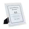 HappyHome Photo Frame A5 Glass Metal Frame Interior Picture Frame