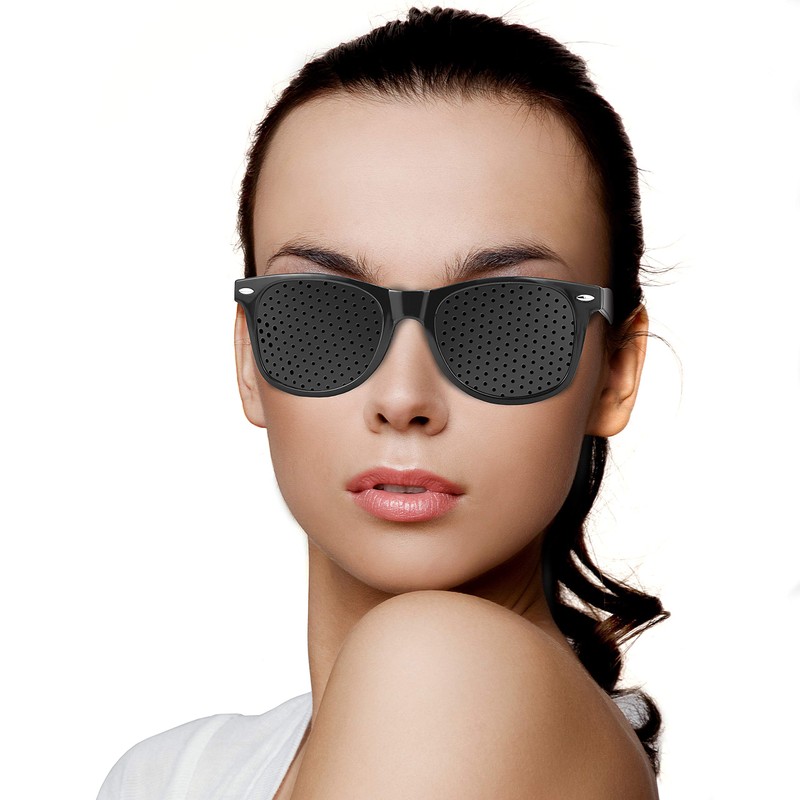 webbomb Eye Trainer Hole Glasses Pinhole Glasses Grid Glasses Hole