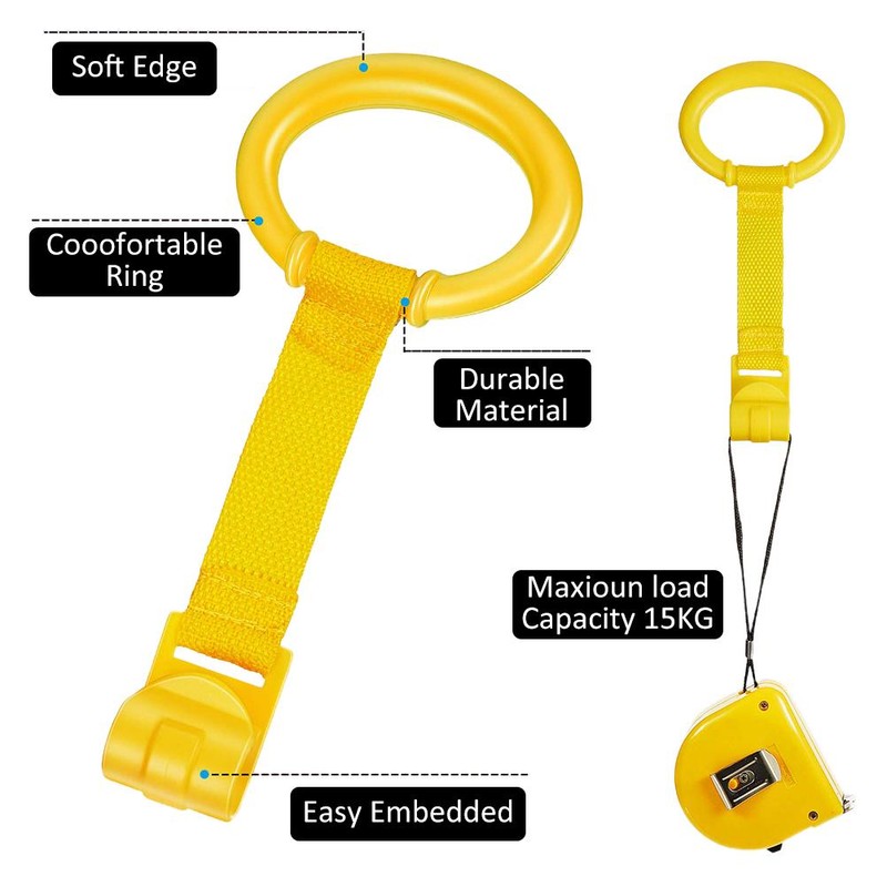 4 Pcs Baby Stand Up Walker Tool Rings Baby Pull
