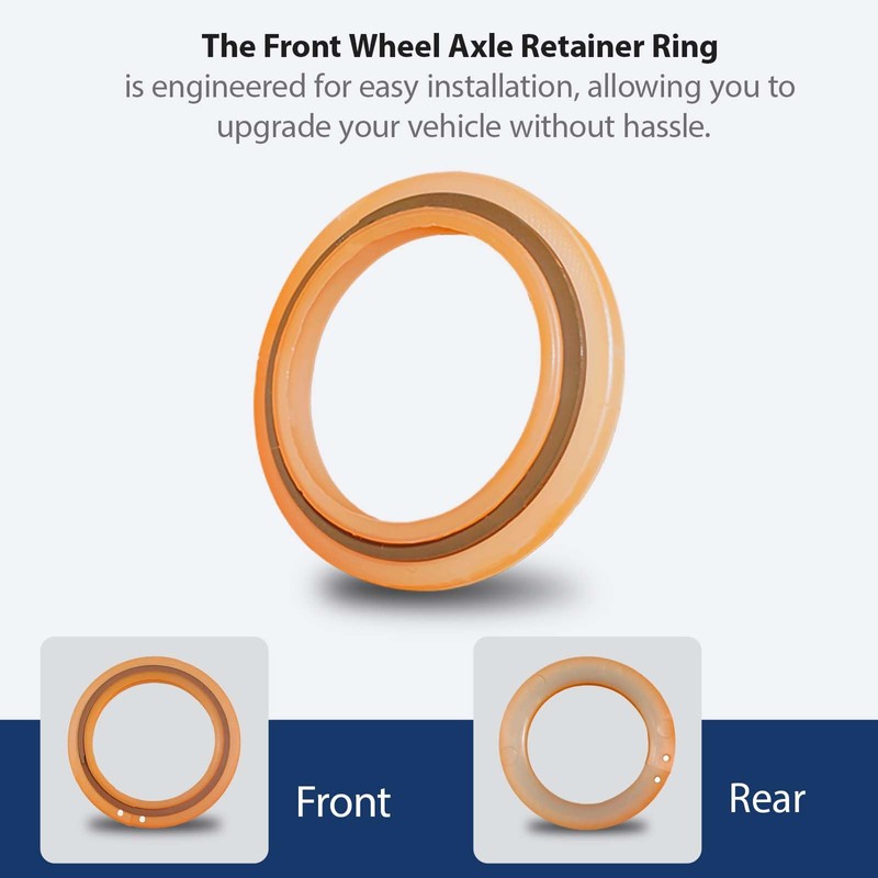 Yukauto Front Wheel Axle Retainer Ring Fit for 1998-2003 Ford