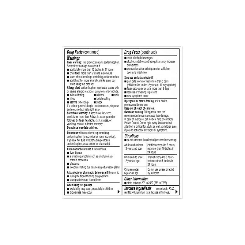 Coricidin HBP Cold & Flu Tablets, 20 ea (Pack of