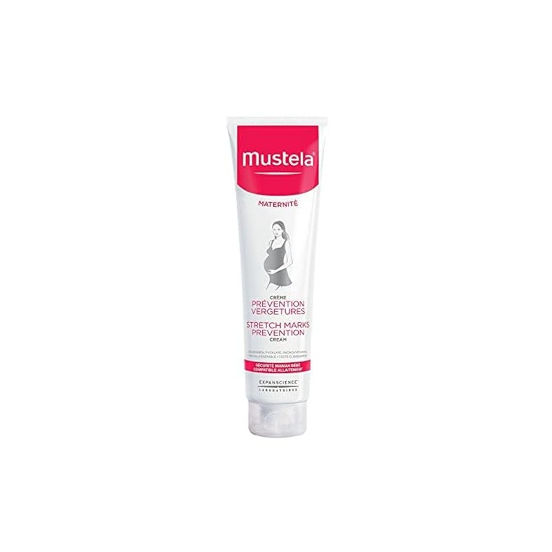 Mustela Stretch Mark Prevention Cream with Natural Avocado Peptides, for