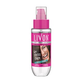 Livon Livon Hair Serum for Men & Women | Frizz-free, stronger and shinier hair | Sulphate & Paraben free| For All Hair Types | Lightweight & Non Greasy | Enriched with Argan Oil & Vitamin E | 3.3 Fl.Oz