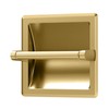Gatco 753 Recessed Pivoting Toilet Paper Holder, Wall Mounted, Heavy