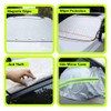 Car Windshield Cover Heavy Duty Premium 4 Layers Thick Protective