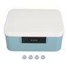 9L Capacity Lockable Storage Trunk for Files Document Organizer Double