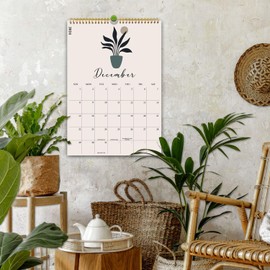 Aesthetic 2024-2025 Wall Calendar - Runs From July 2024 to June 2025, The Perfect 12 Months Boho Academic Hanging Calendar, Thick Paper, Perfect for Monthly Organizing & Planning, 10"×14.5"