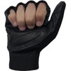 Shelly Wheelchair Gloves Real Leather Palm Gloves Mobility Padded Gloves