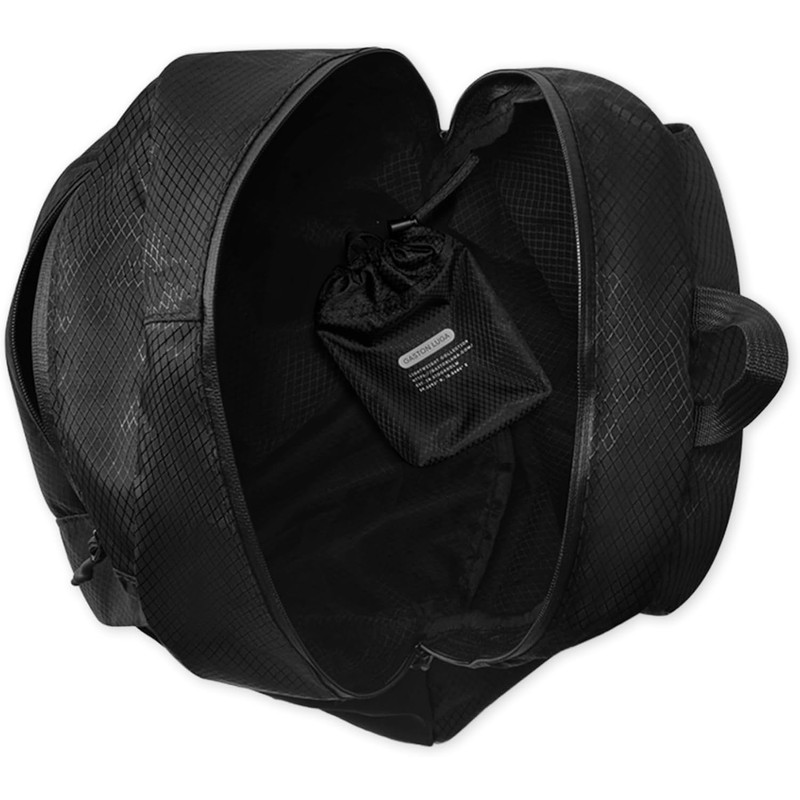GASTON LUGA Mochila de Viaje Plegable Negro 21L Resistente al
