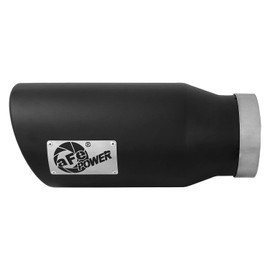 aFe Power 49T50702-B15 5" Inlet x 7" Outlet x 15" Length Black Stainless Steel Bolt-On Diesel Exhaust Tip