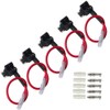 FULARR 5Pcs Premium ACN Low-Profile Add-A-Circuit Fuse Tap, Piggy Back