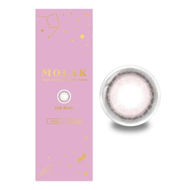 [ 宮脇咲良プロデュース＆イメージモデルカラコン ] MOLAK(モラク) 1DAY 10枚入り ピンクボム [-6.00]