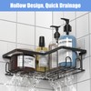 LOOBOV Shower Caddy Corner, 3-Pack Rustproof Shower Shelves, Bathroom Caddy