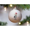 Image Industry Fox Terrier Ceramic Bauble - Tree Decoration -
