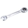 sourcing map 7mm Stubby Ratcheting Combination Wrench Metric 72 Teeth