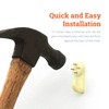 Concrete Wall Hooks Large - Supports 30lbs - Picture Hangers