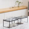 Shantton 2Pack Kitchen Cabinet Shelf Counter Organizer Rack Pantry Storage