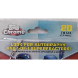 Topps 2022 Topps Update Series Chrome Baseball Factory Sealed Hanger Box! 5 Packs