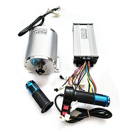 BJTDLLX 60V 2000W Electric Brushless DC Motor Kit, High Speed BLDC Motor Kit with brushless Controller Electric Bicycle Scooter, for Electric Cars, Folding Cars, Small Electric Motorcycles