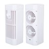 Desk Night Light Fan Power Adjustable Space Saving Quiet Multifunctional
