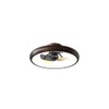 CIKASS Ceiling Fan with Lights Dimmable LED Reversible Blades Timing